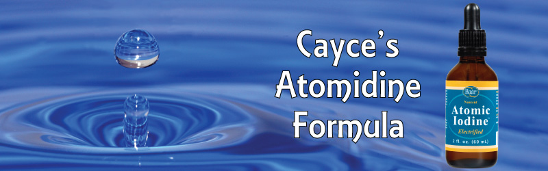 Edgar Cayce's Atomidine Formula, Atomic Iodine